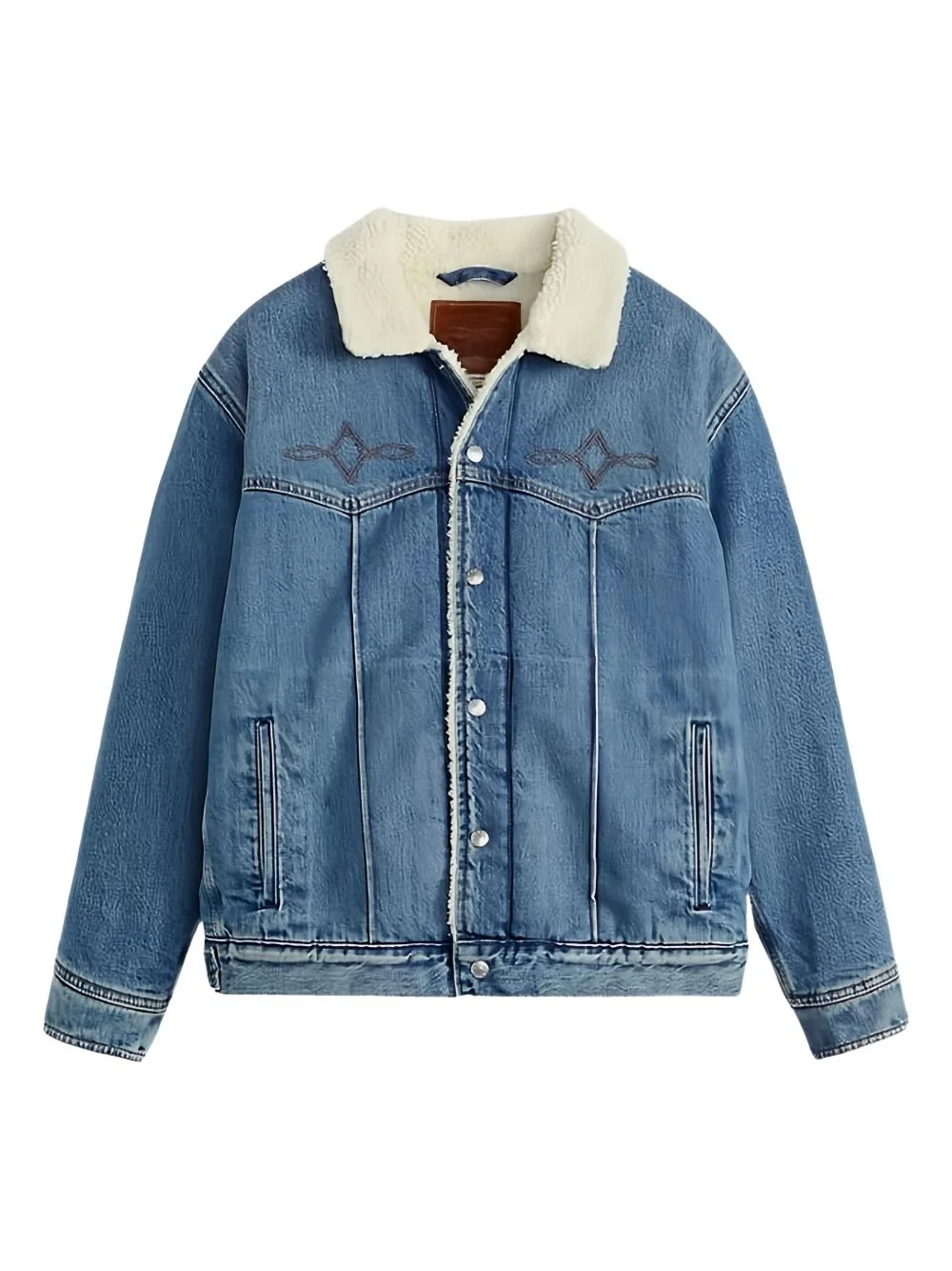 trucker denim jacket - 1
