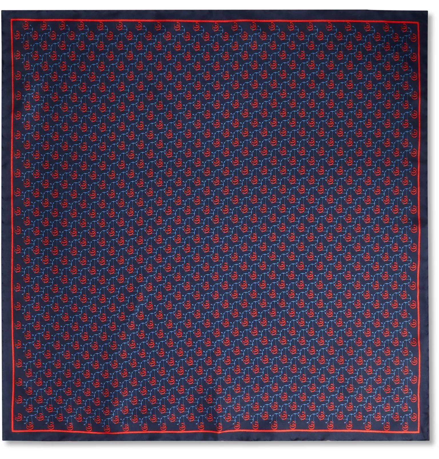 Printed Silk-Twill Pocket Square - 3