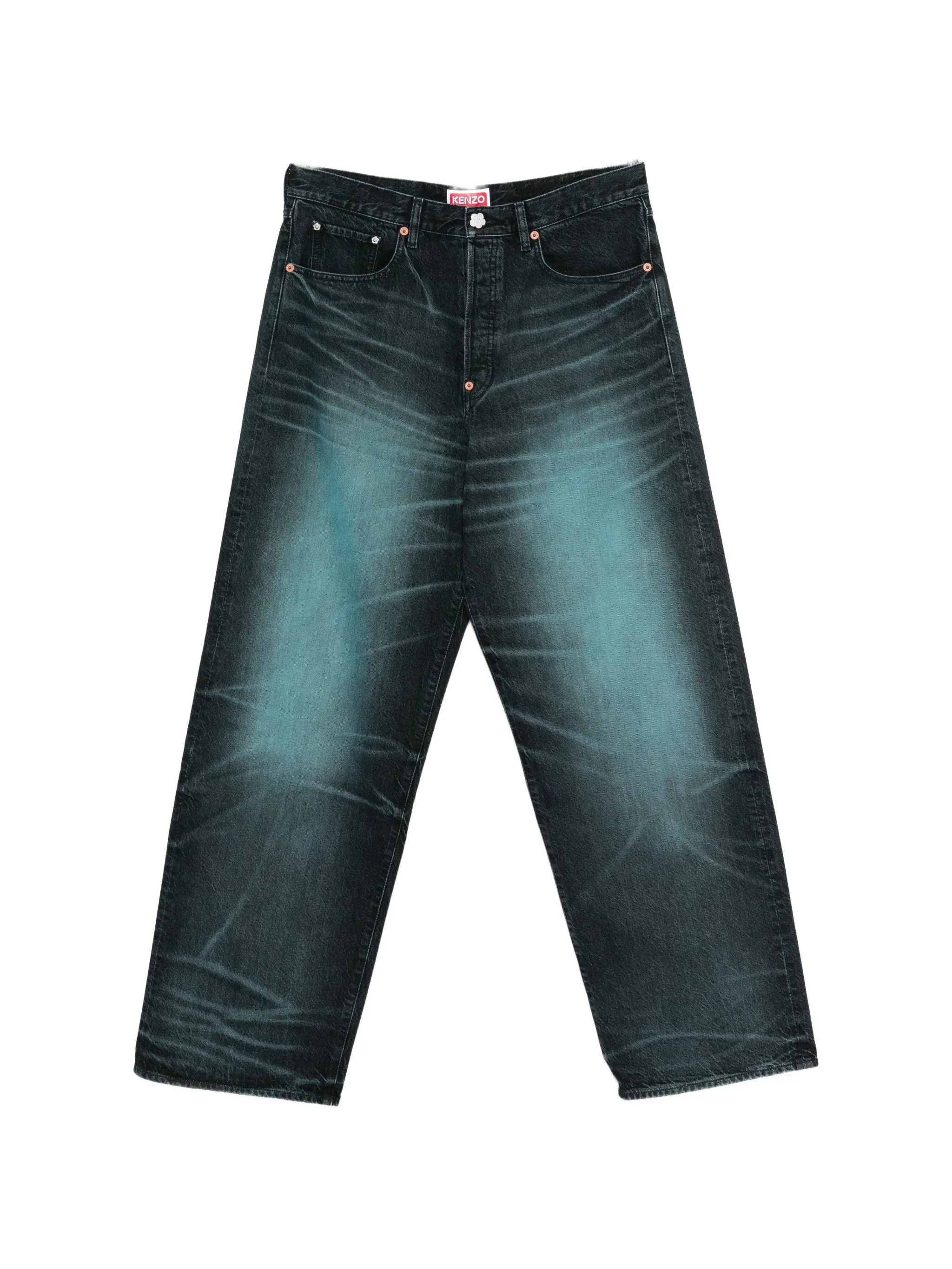 Kenzo Washed Jeans - 1