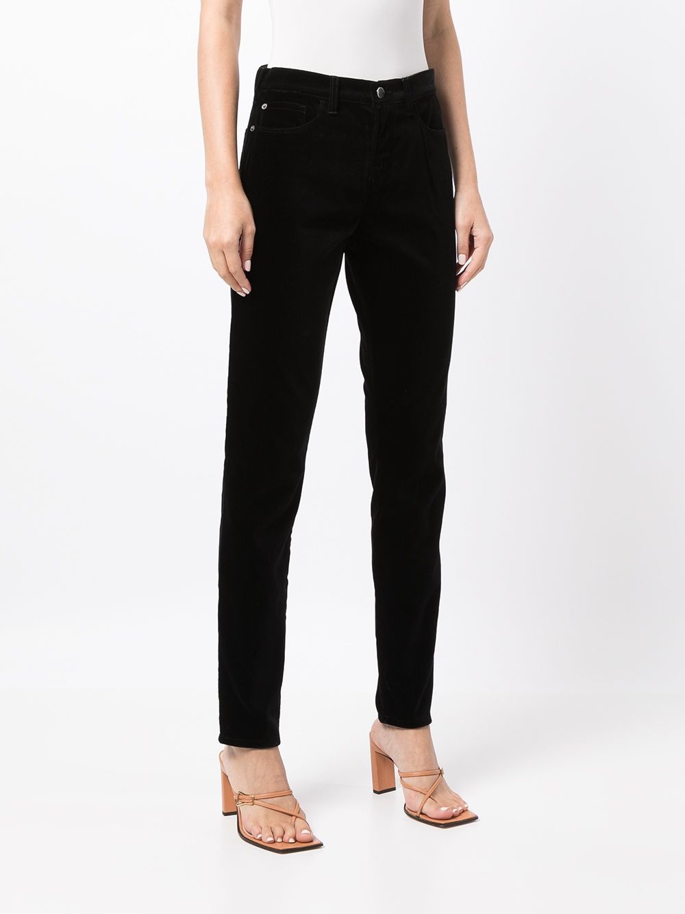 slim-cut mid-rise jeans - 3