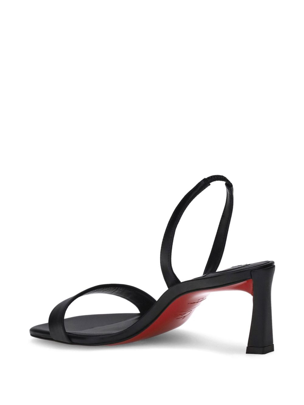 55mm slingback leather sandals - 2