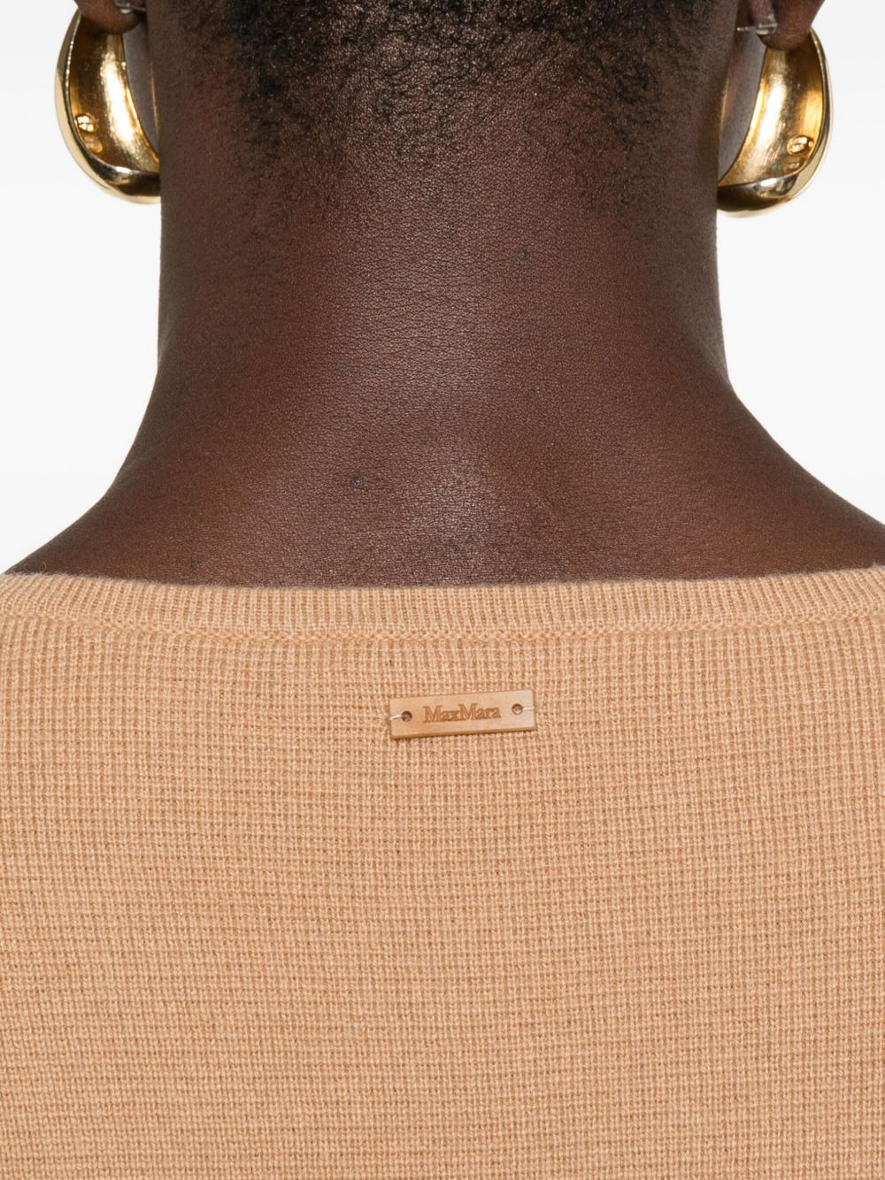 Max Mara Women V-Neck Sweater In Cashmere Wool - 2