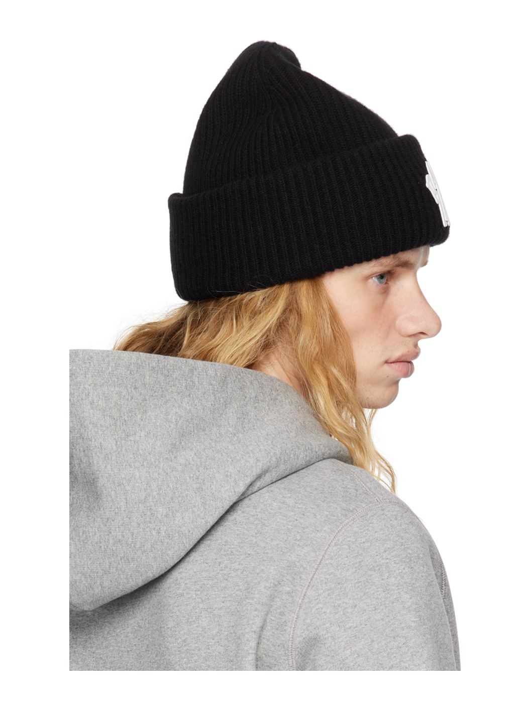 Black Archivio Creativo Beanie - 3