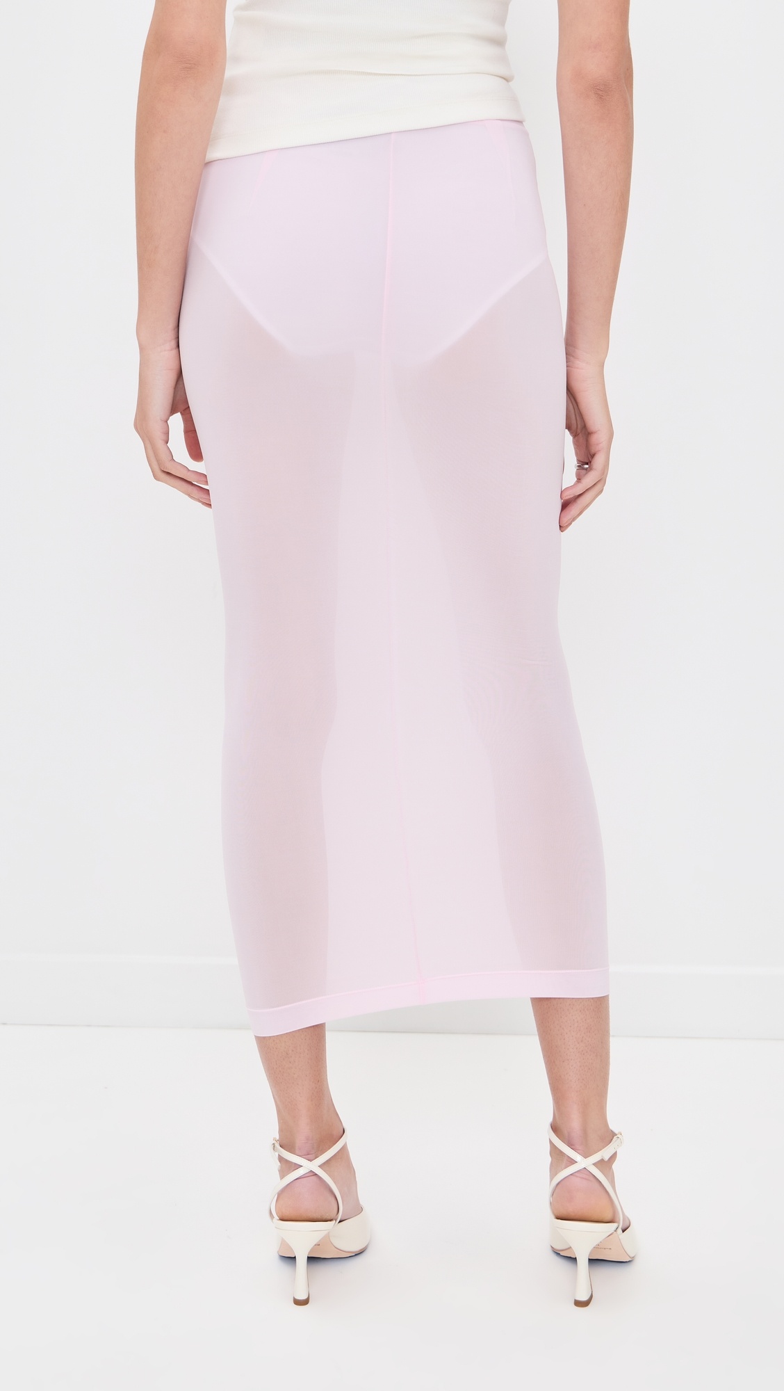 Sheer Tube Skirt - 4