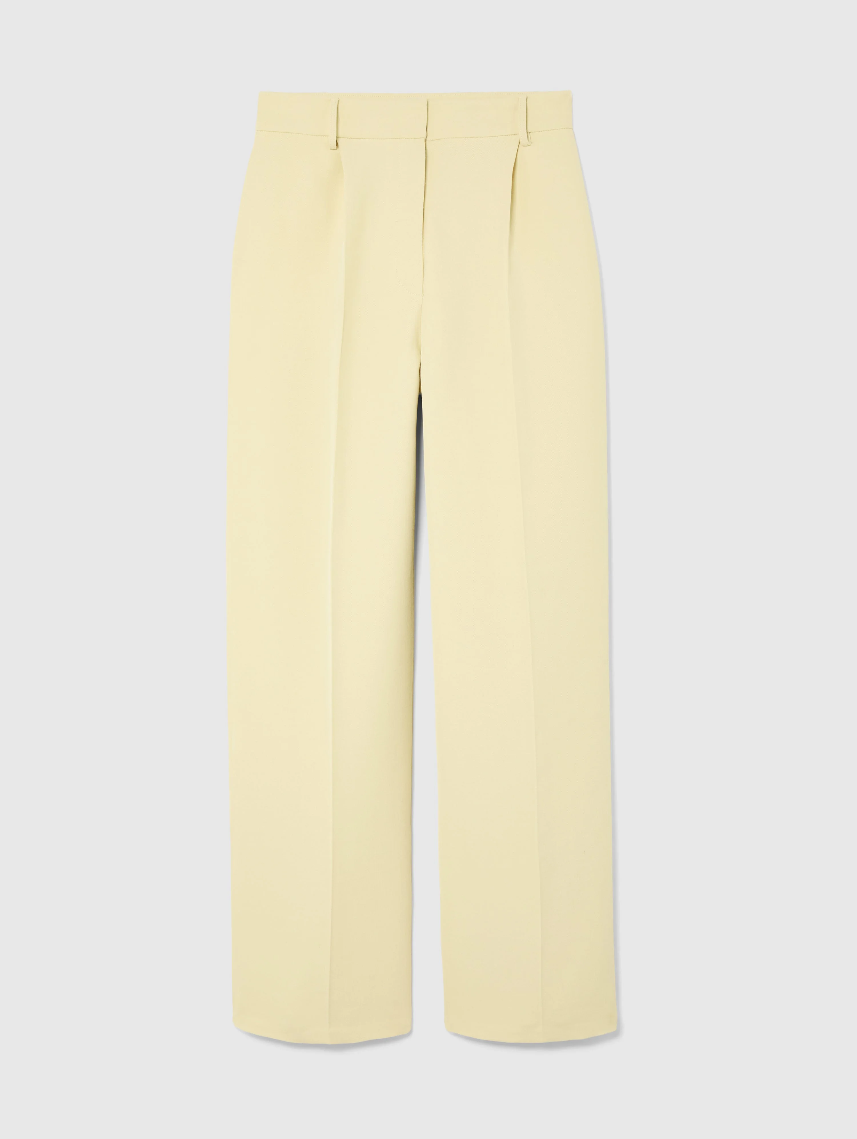 MIKA TROUSER IN ALMOND YELLOW - 1