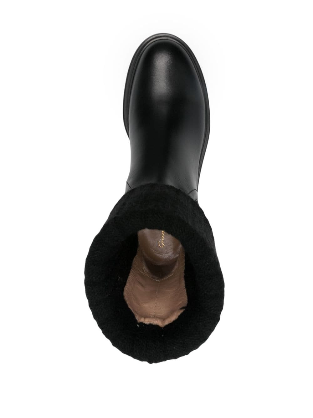 Gianvito Rossi Black Combat Boots - 4