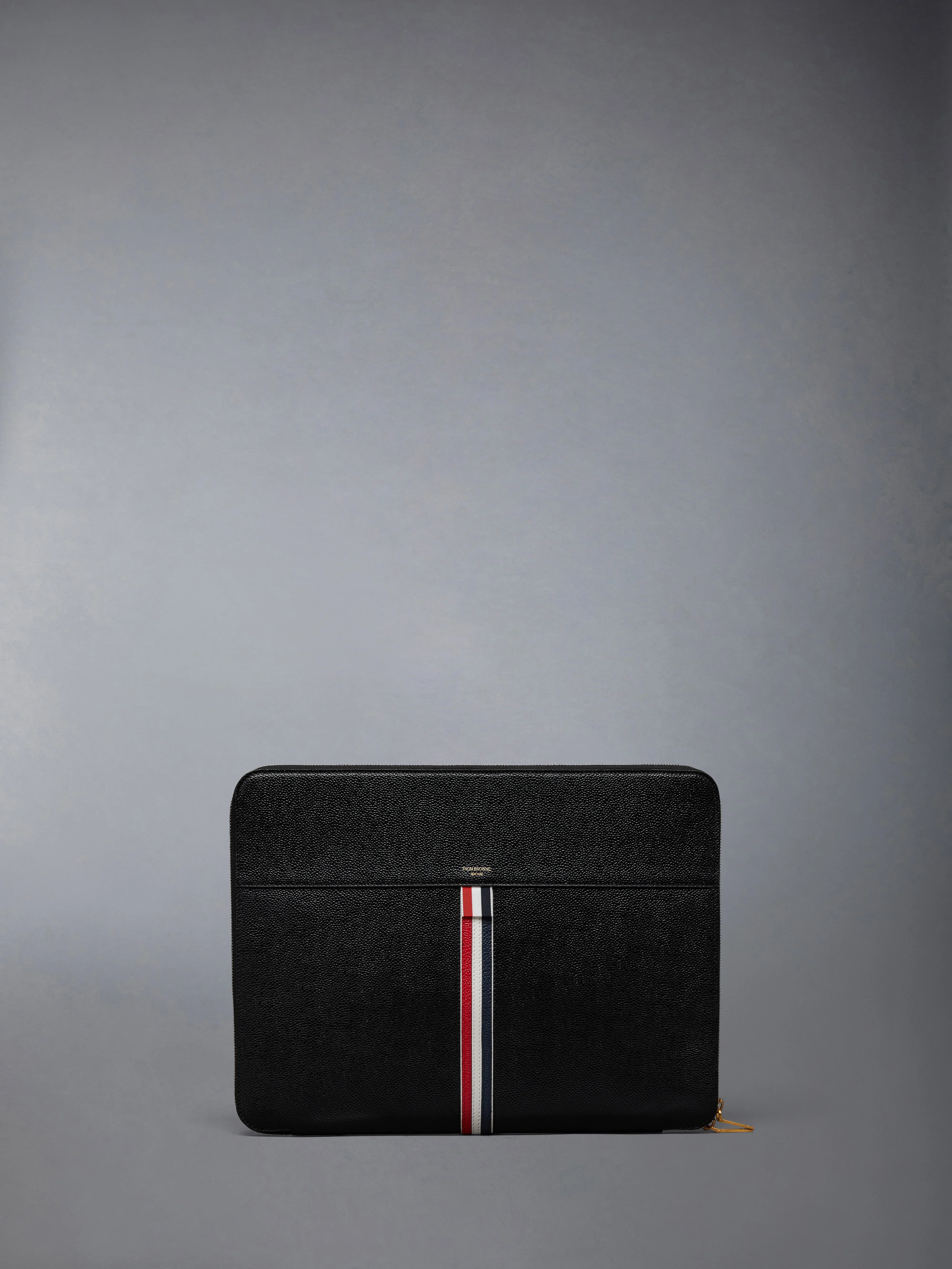 PEBBLE GRAIN ZIP AROUND FOLIO - 1