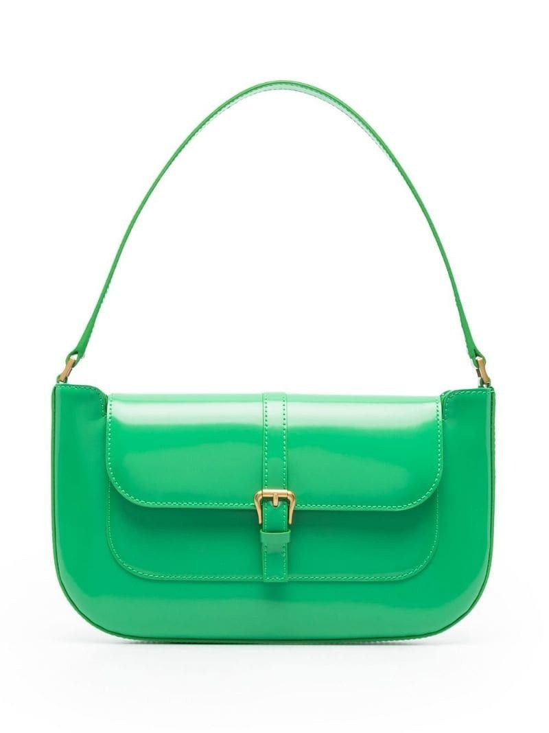 BY FAR Miranda leather shoulder bag outlook