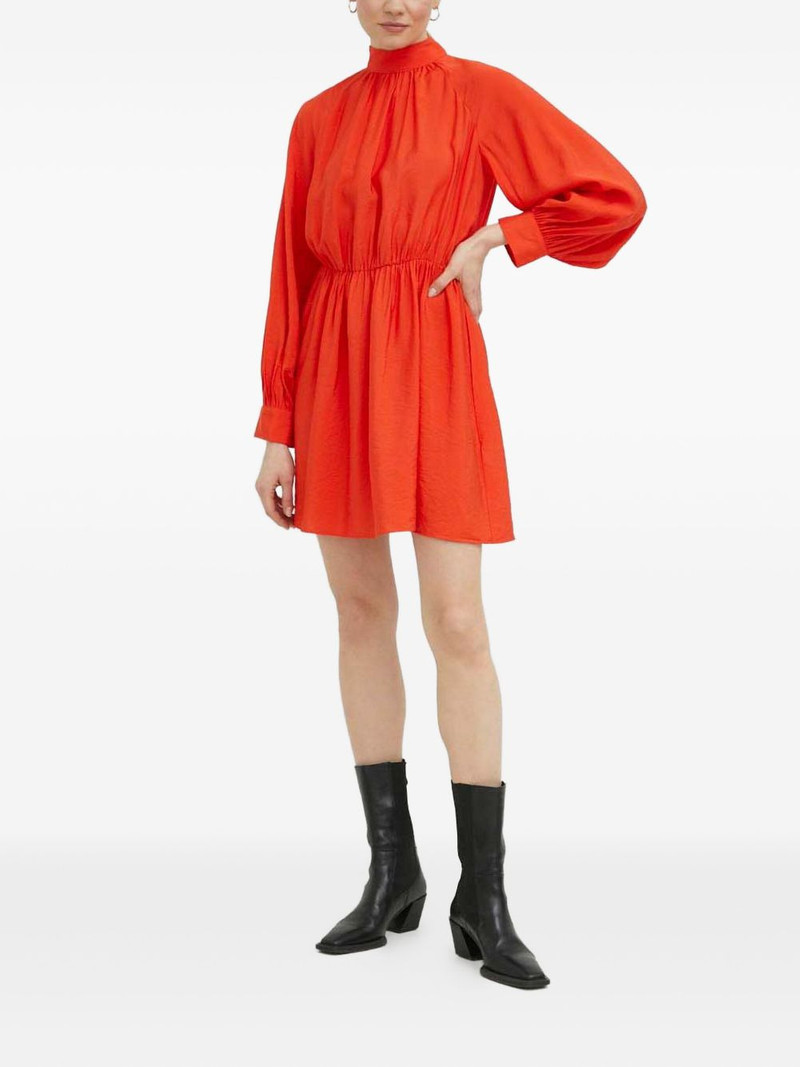 SAMSØE SAMSØE tie-neck mini dress outlook