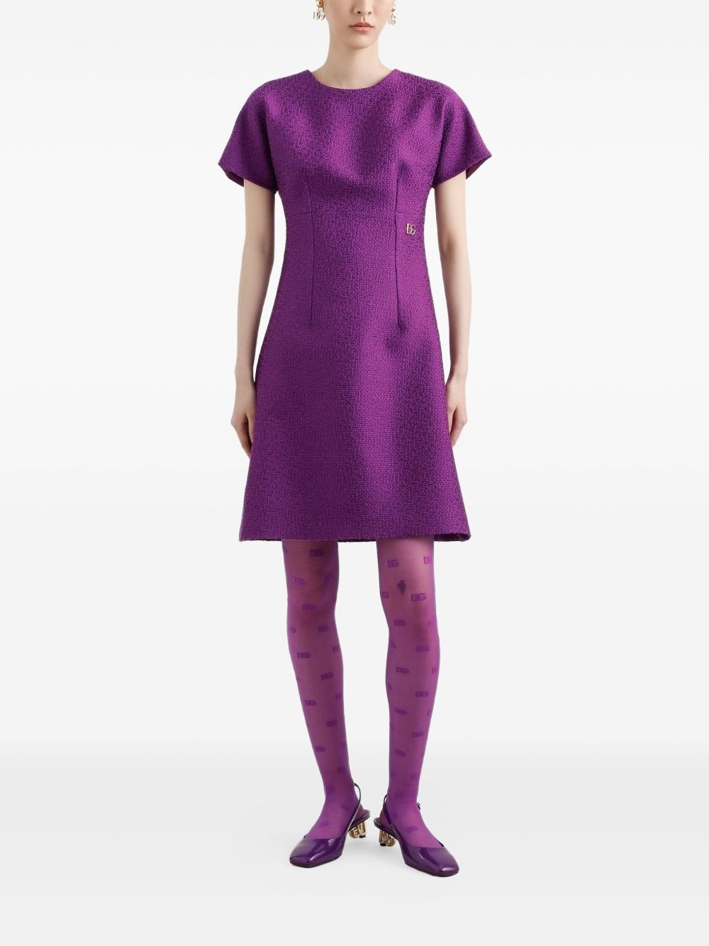 textured dress - 2