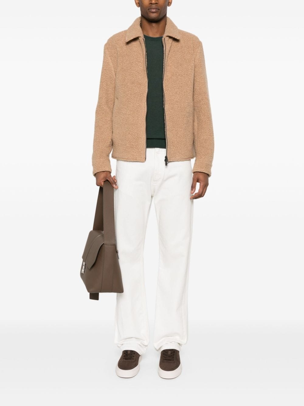 crew-neck merino-wool jumper - 2