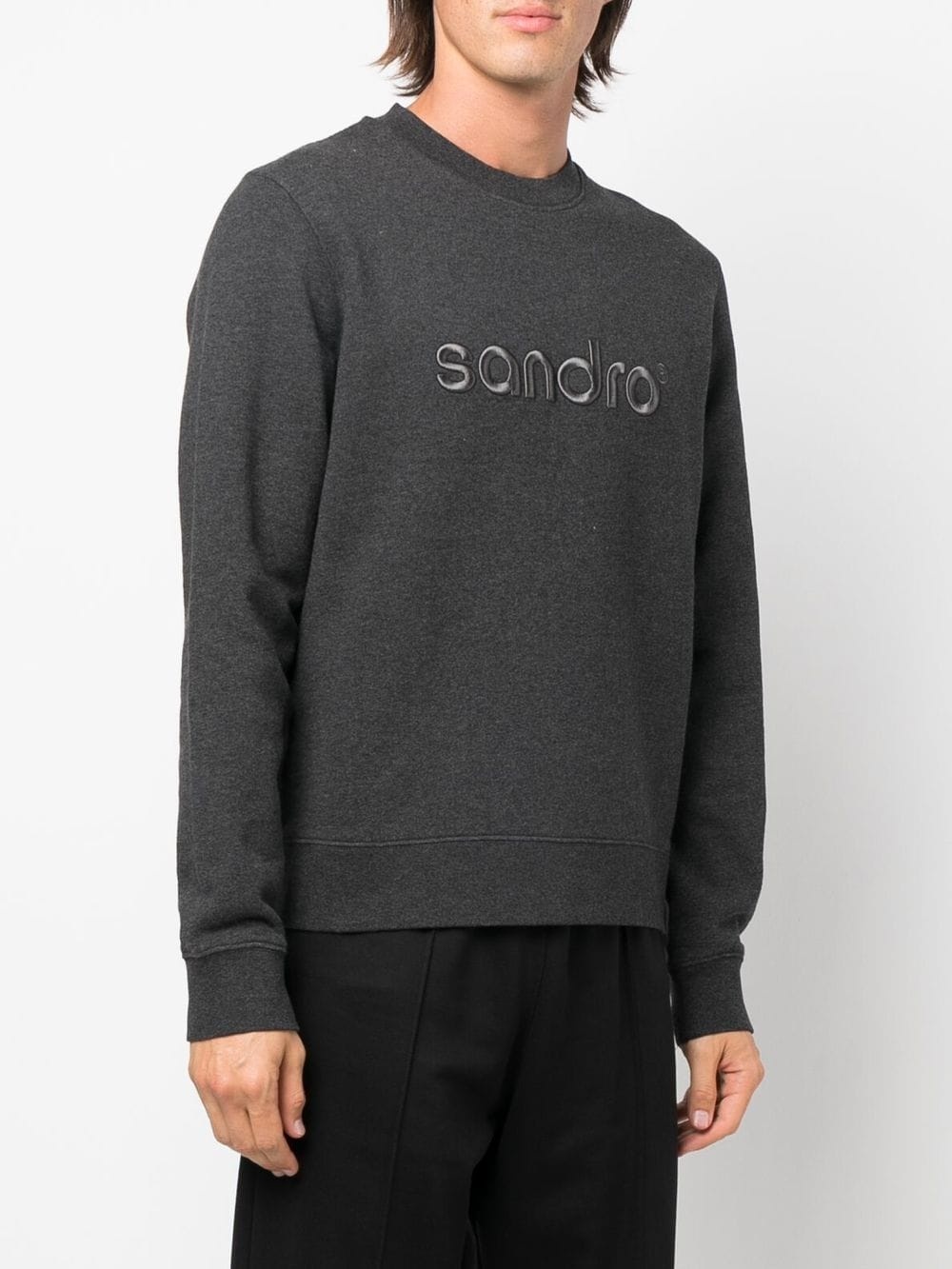 embroidered logo jumper - 3