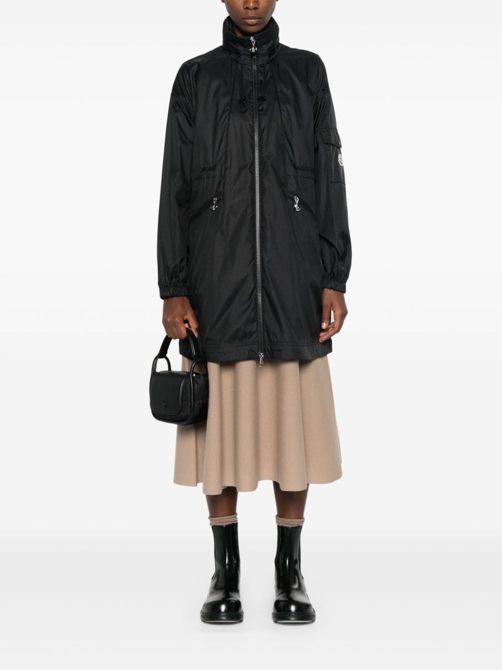 Adhemar drawstring-waist parka - 2