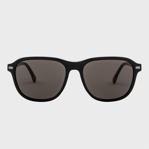 Black 'Duke' Sunglasses - 6