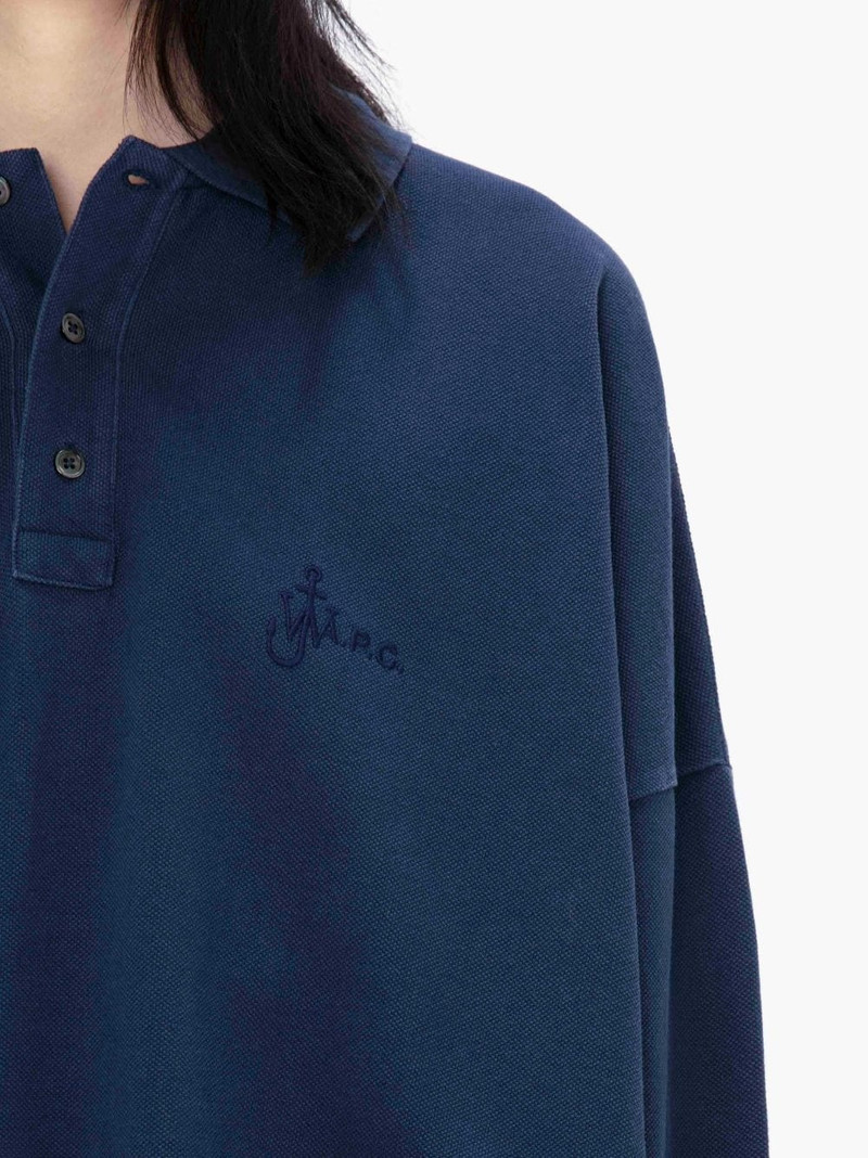 A.P.C. X JW ANDERSON - POLO MURRAY - LONG SLEEVE POLO SHIRT 6