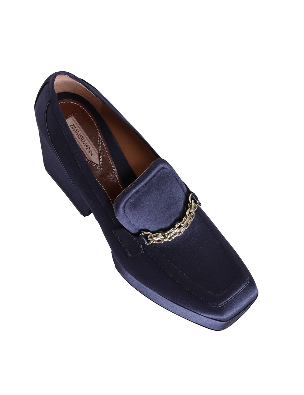 CRESCENT SATIN LOAFER - 7