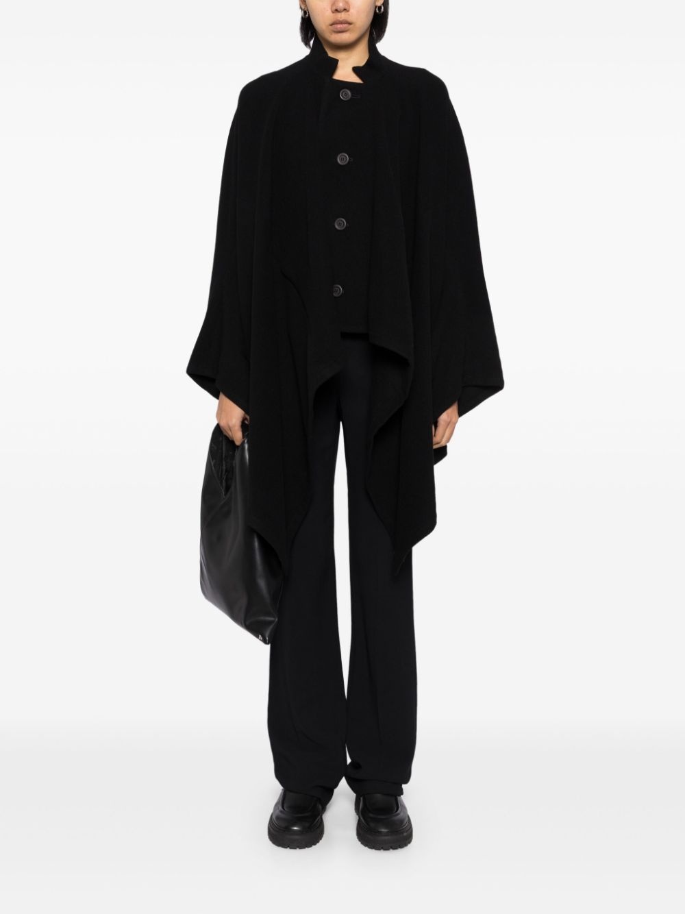 button-up cape - 2