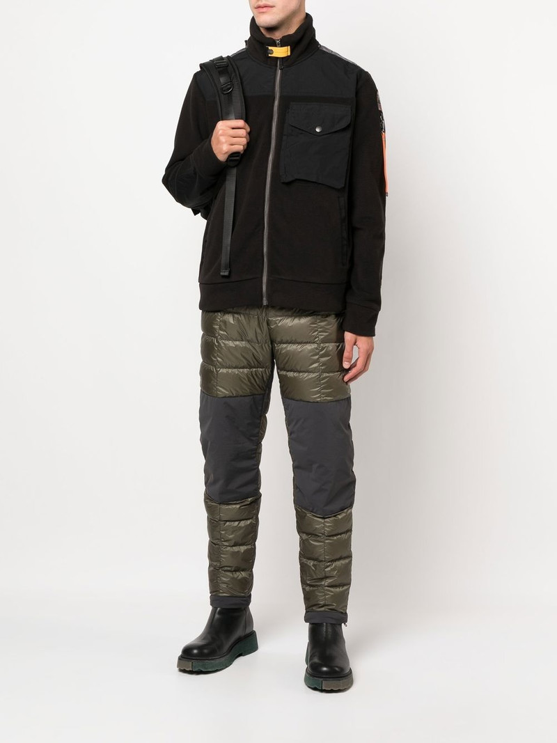 PARAJUMPERS logo-patch jacket outlook