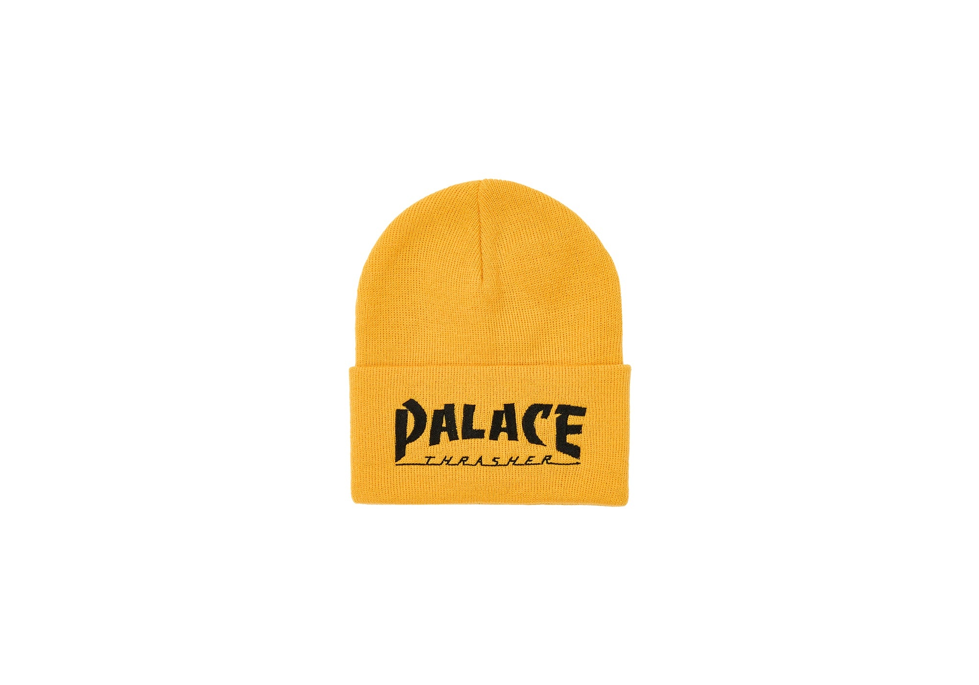 PALACE THRASHER BEANIE YELLOW - 1