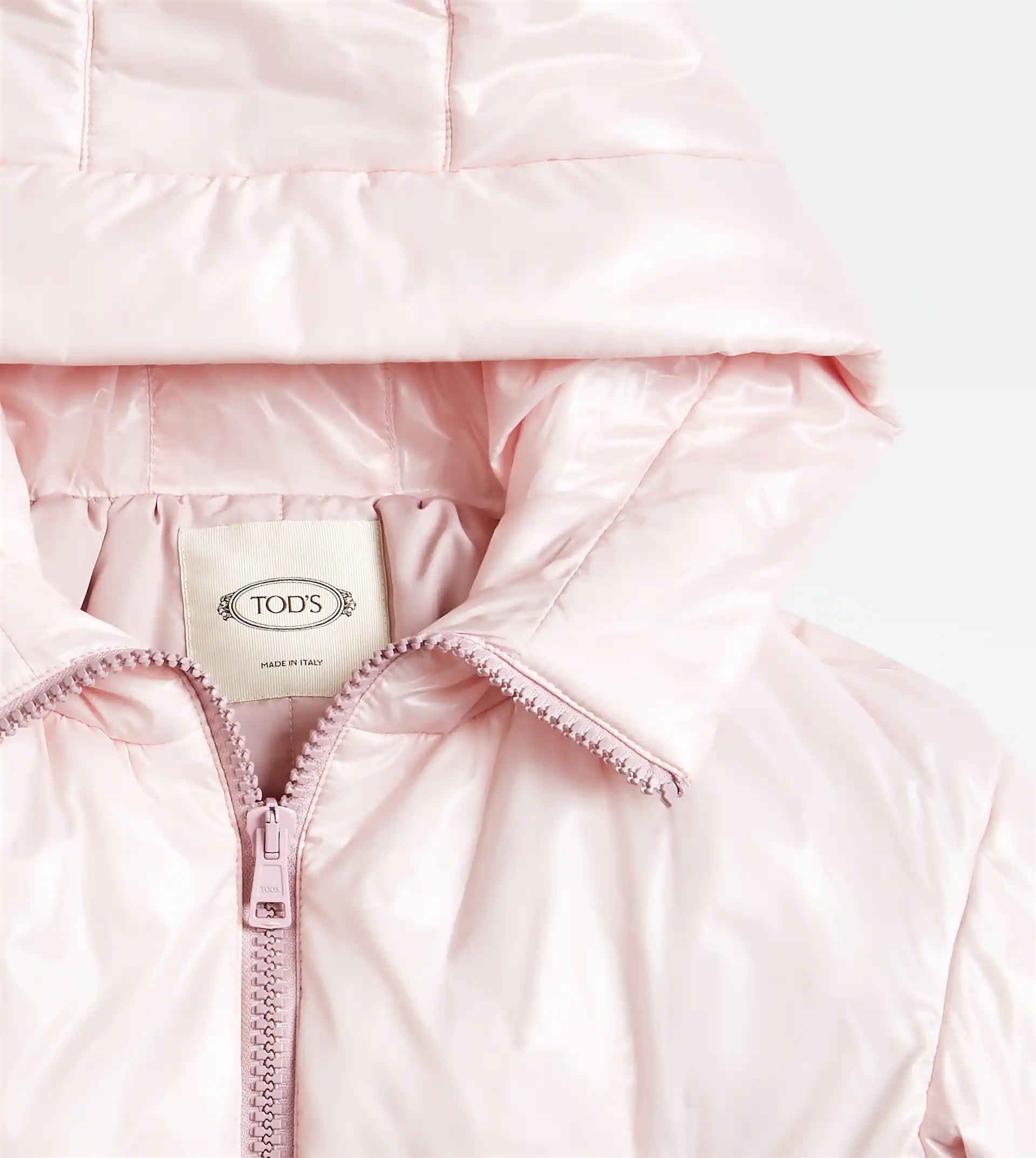SHORT PADDED JACKET - PINK - 3
