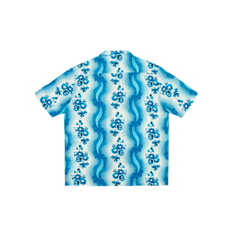PALACE HIGH WAVE SHIRT BLUE outlook