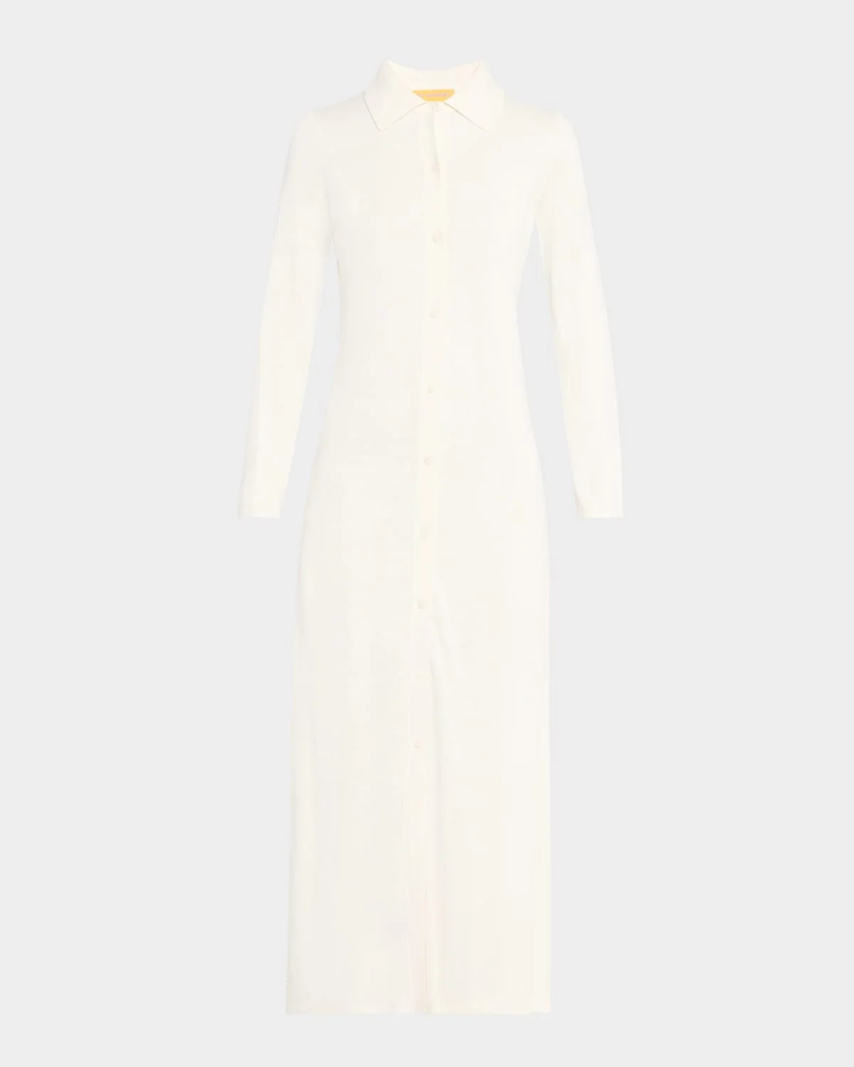 Showtime Silk-Linen Maxi Shirtdress - 1