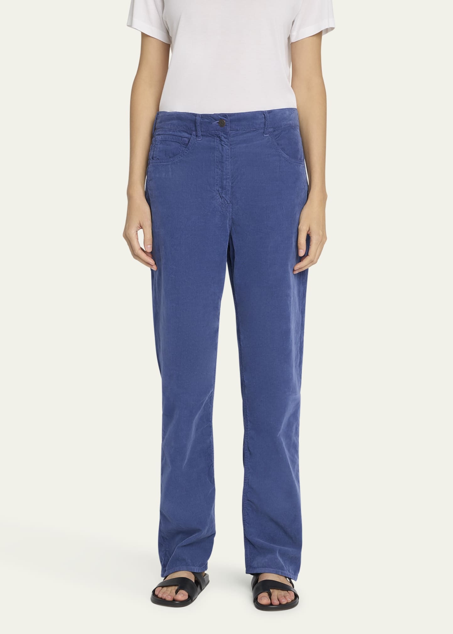 Tarley Corduroy Straight Leg Pants - 4
