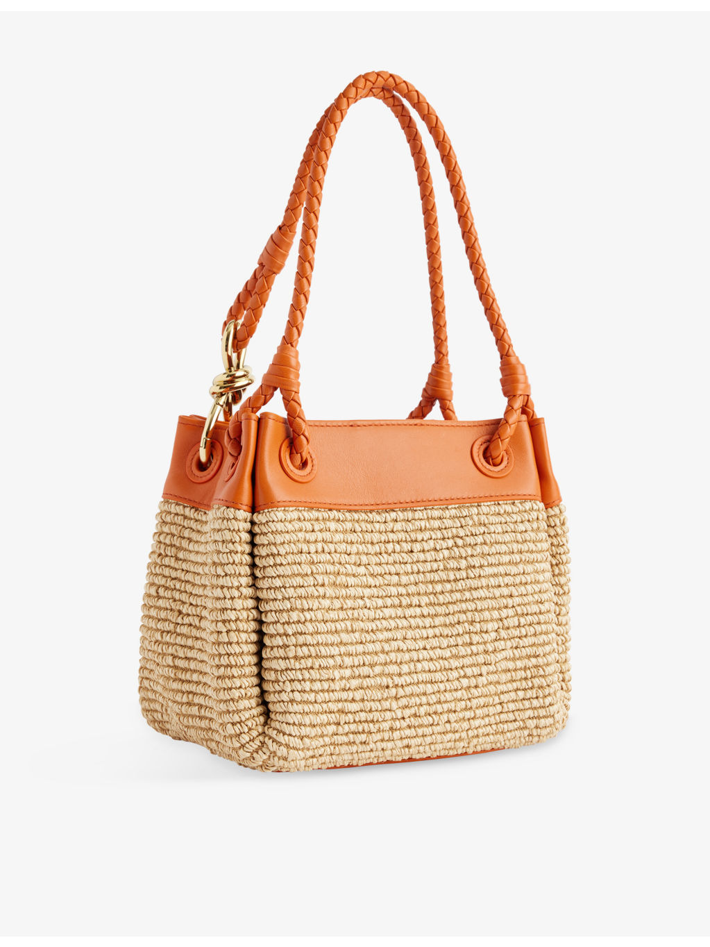 Parachute Small Raffia Shoulder Bag - 4