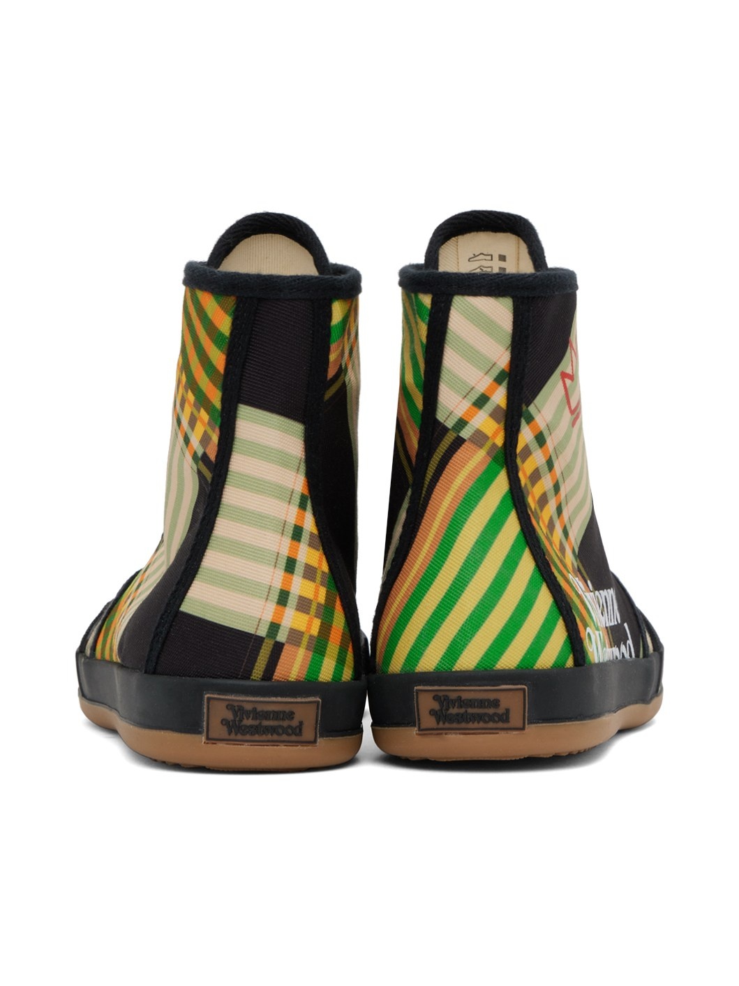 Black Animal Gym High Top Sneakers - 2
