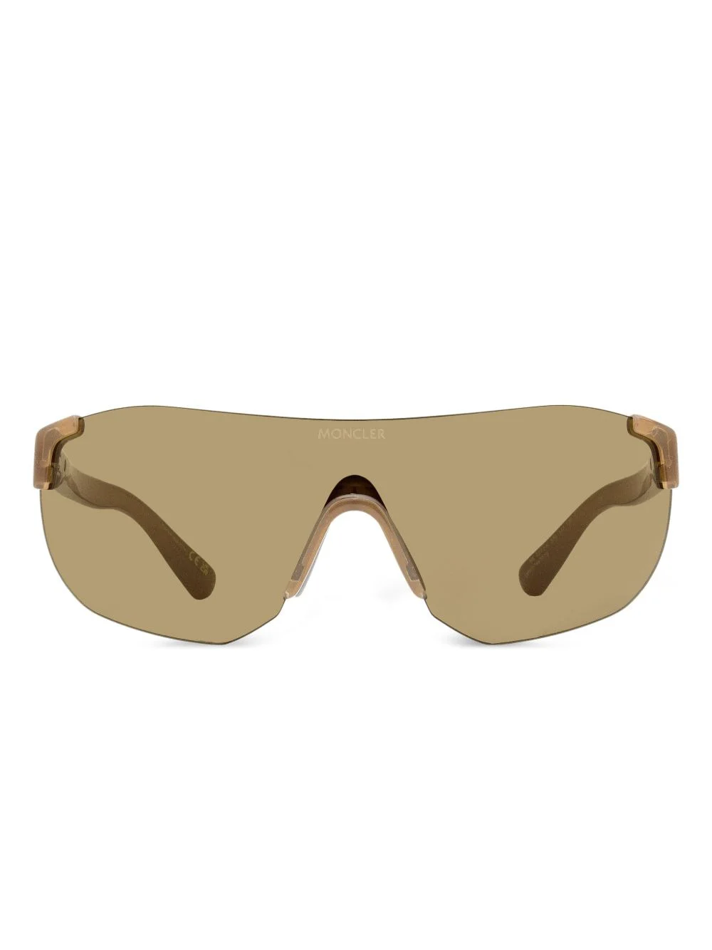 272-K rimless shield-shape sunglasses - 1