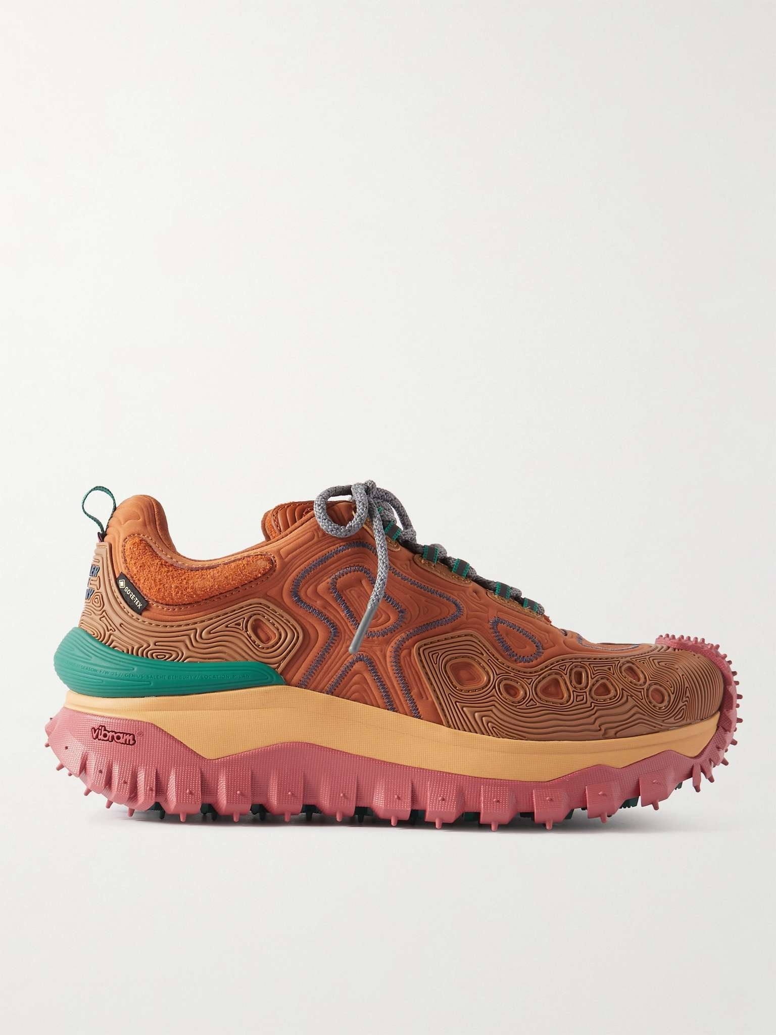 + Salehe Bembury Trailgrip Grain Rubber-Trimmed GORE-TEX® Ballistic Nylon Sneakers - 1