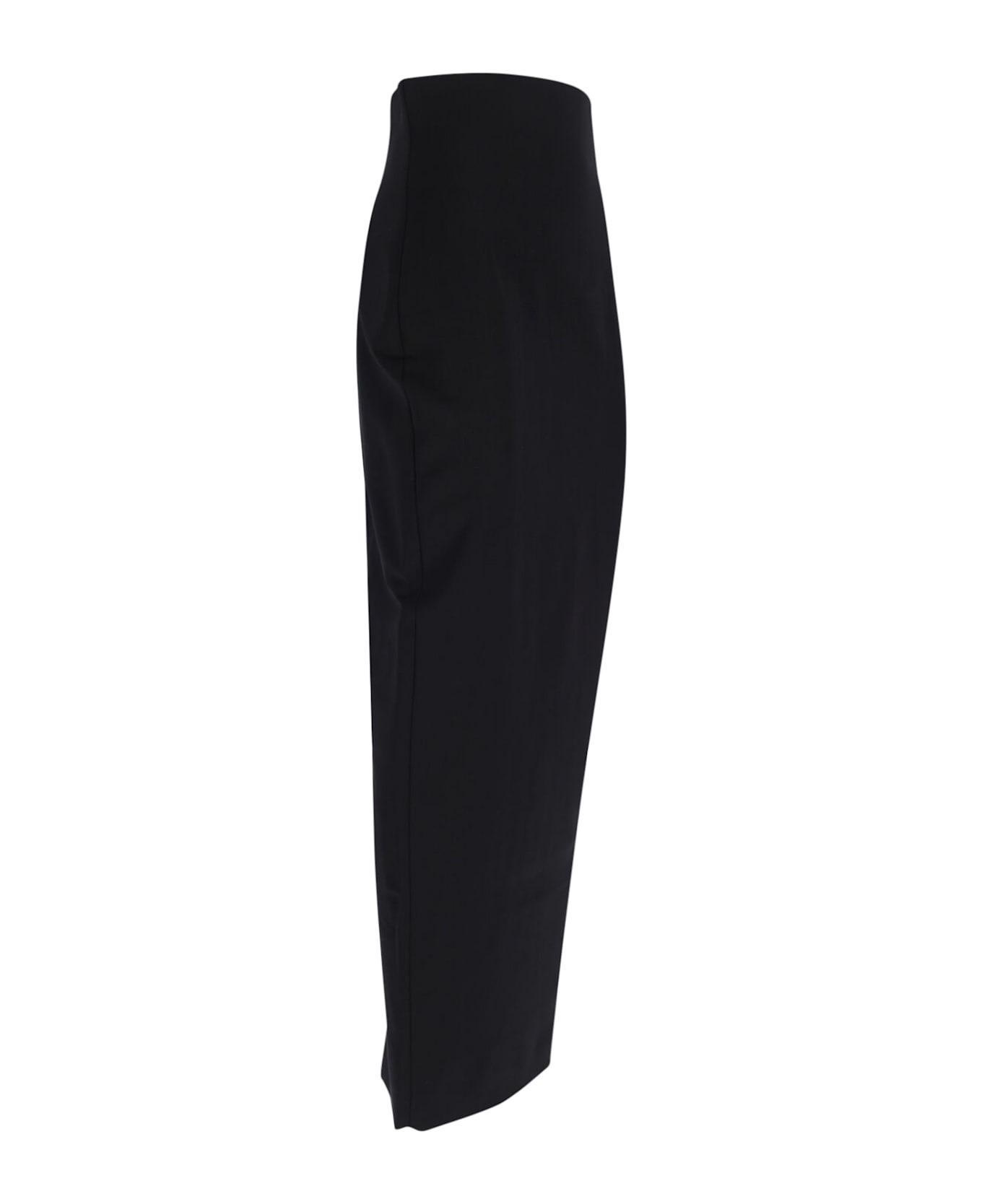 Wool Blend Maxi Skirt - 3