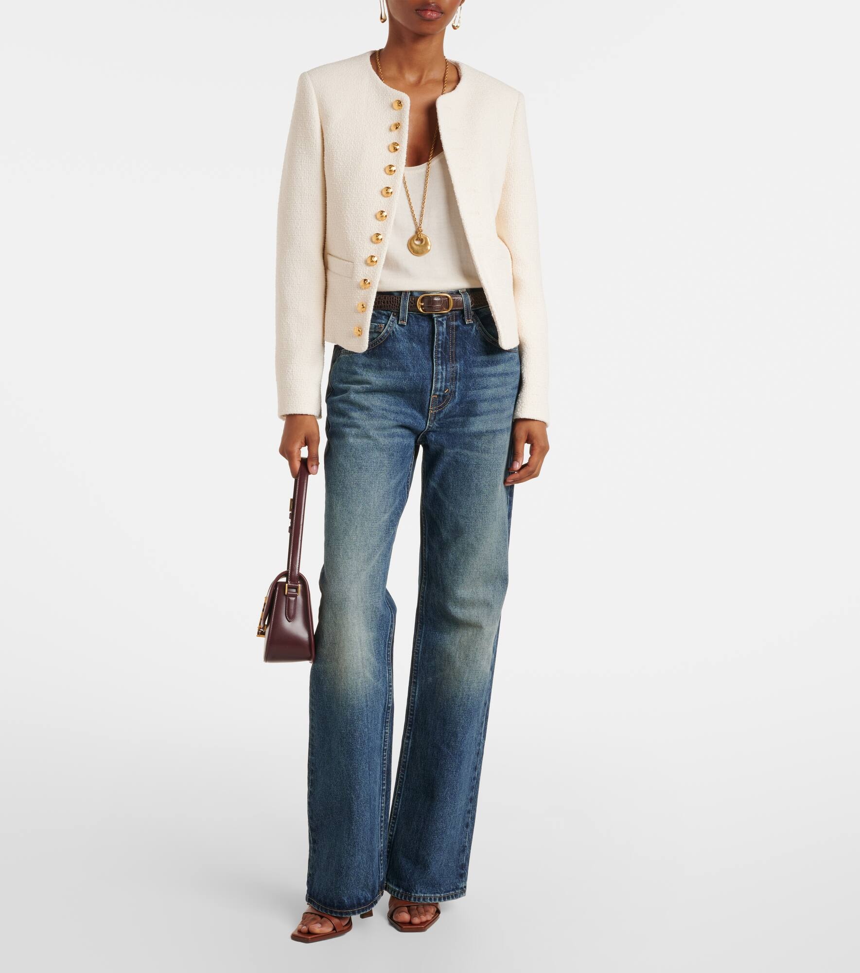 Patti cotton-blend bouclé jacket - 2