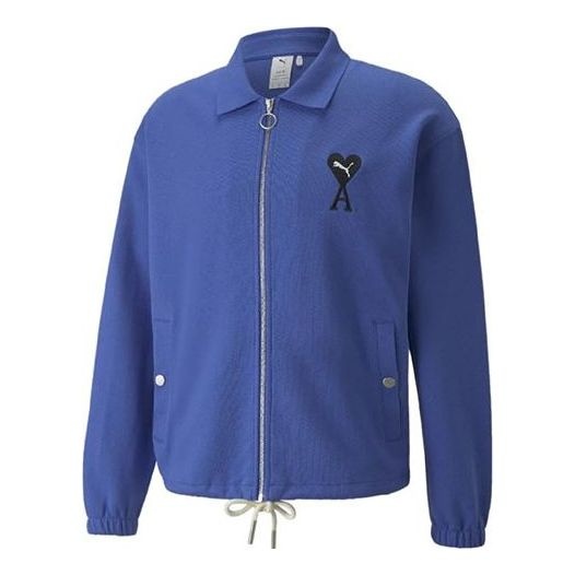 Puma X Ami Track Full Zip Jacket 'Blue' 534066-93 - 1