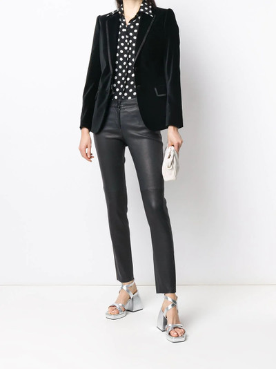 Dolce & Gabbana skinny leather trousers outlook