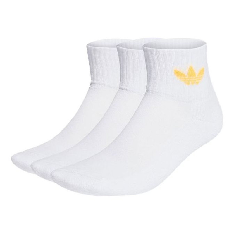 adidas originals Sports Socks 3 Pack White H32338 1