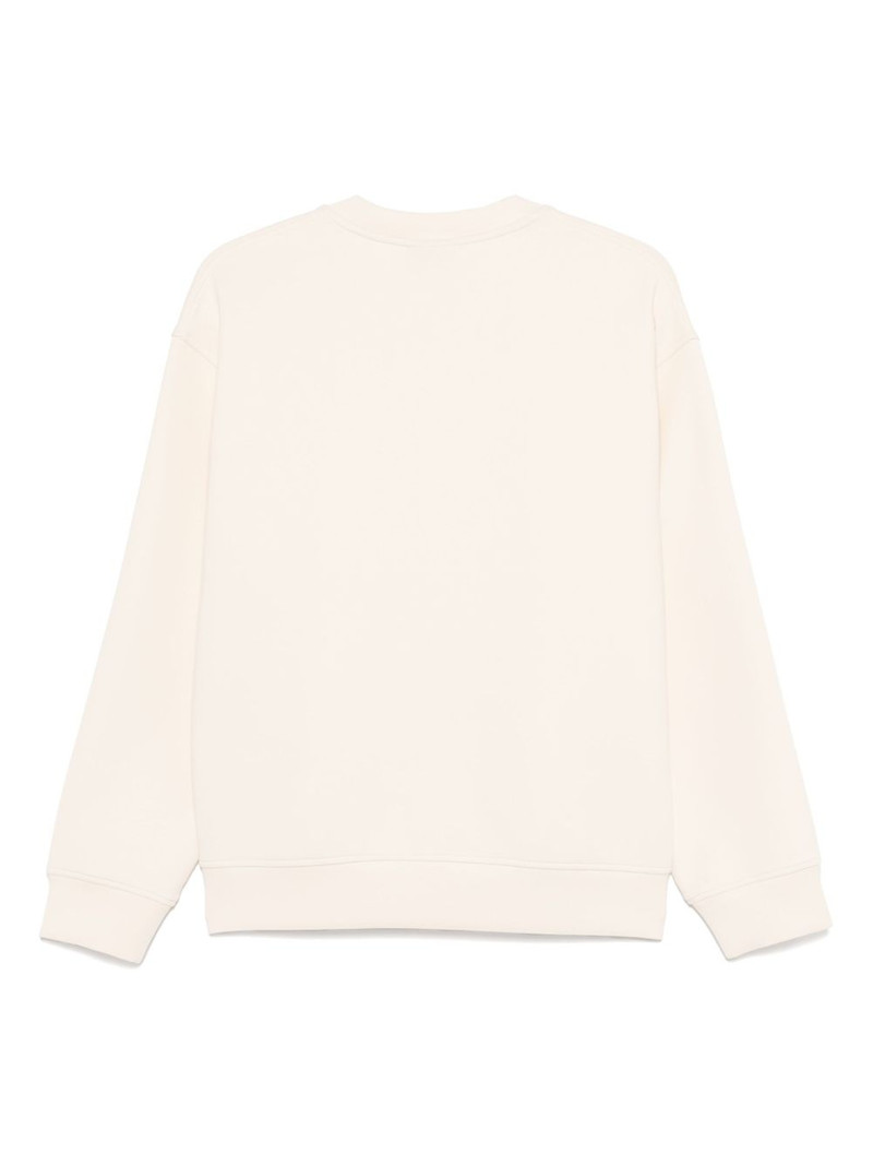 EMPORIO ARMANI logo-appliqué sweatshirt outlook