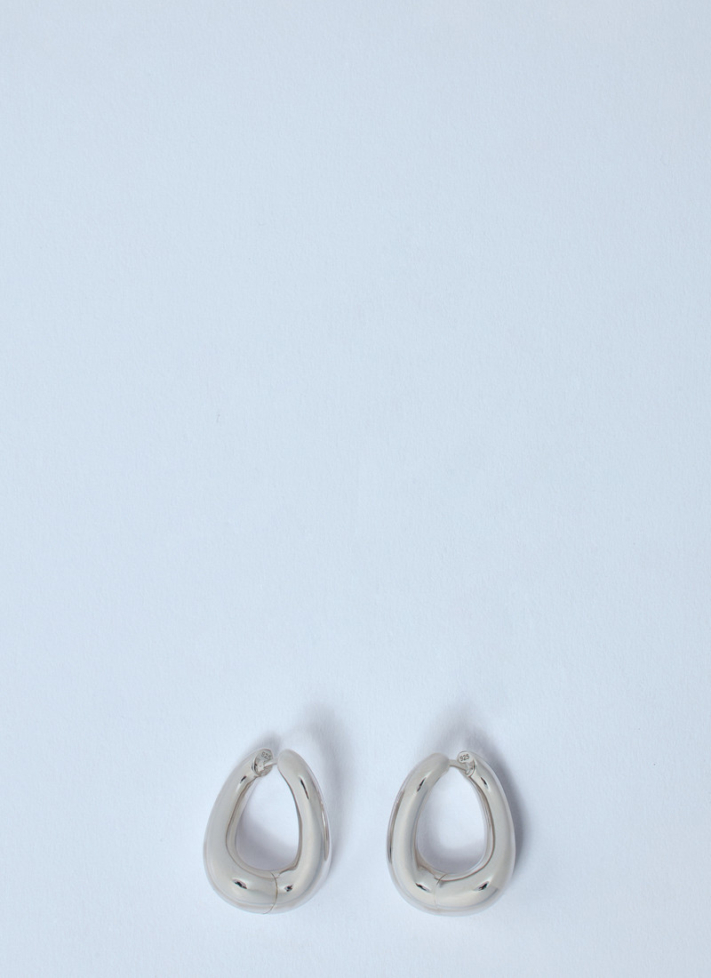 TOM WOOD Twist Hoop Earrings outlook