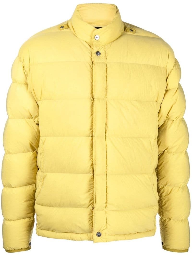 feather-down padded jacket - 1