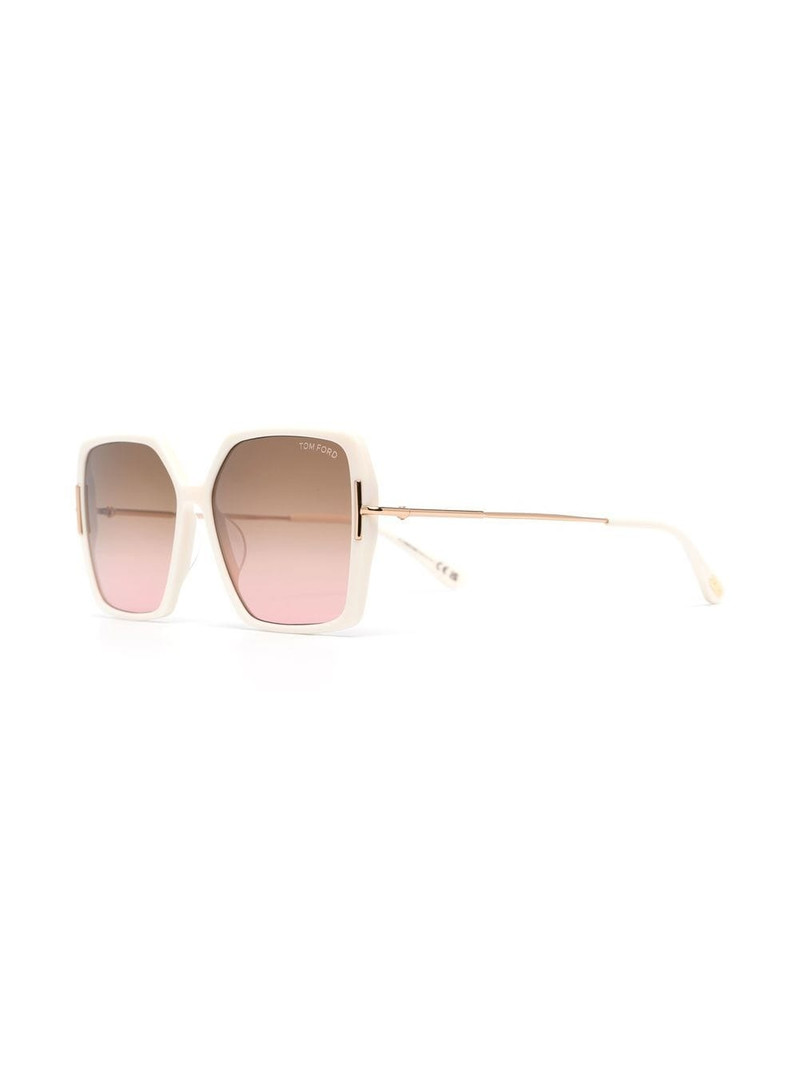 TOM FORD square-shaped gradient lenses sunglasses outlook