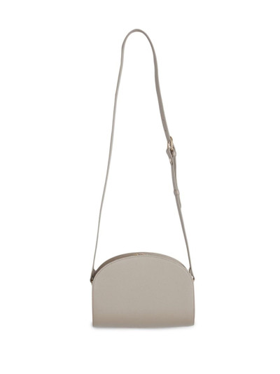 A.P.C. Demi-Lune leather crossbody bag outlook
