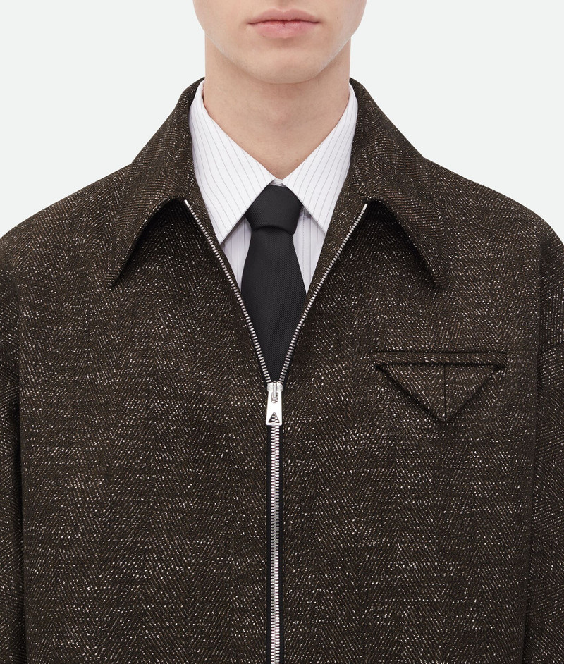 Textured Wool Speckled Kimono Jacket 4