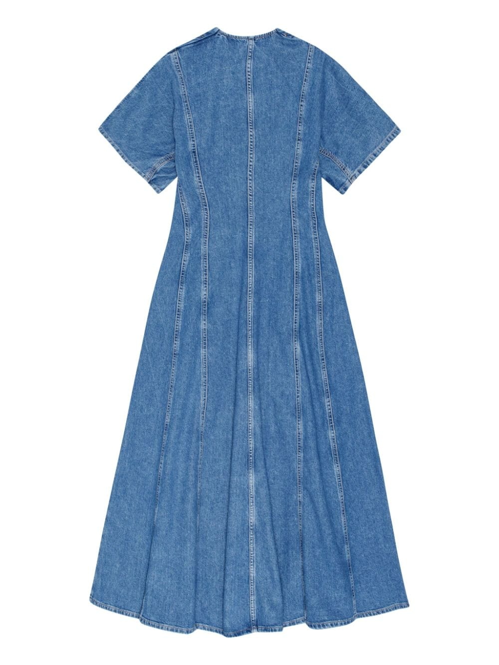 Denim maxi dress - 2