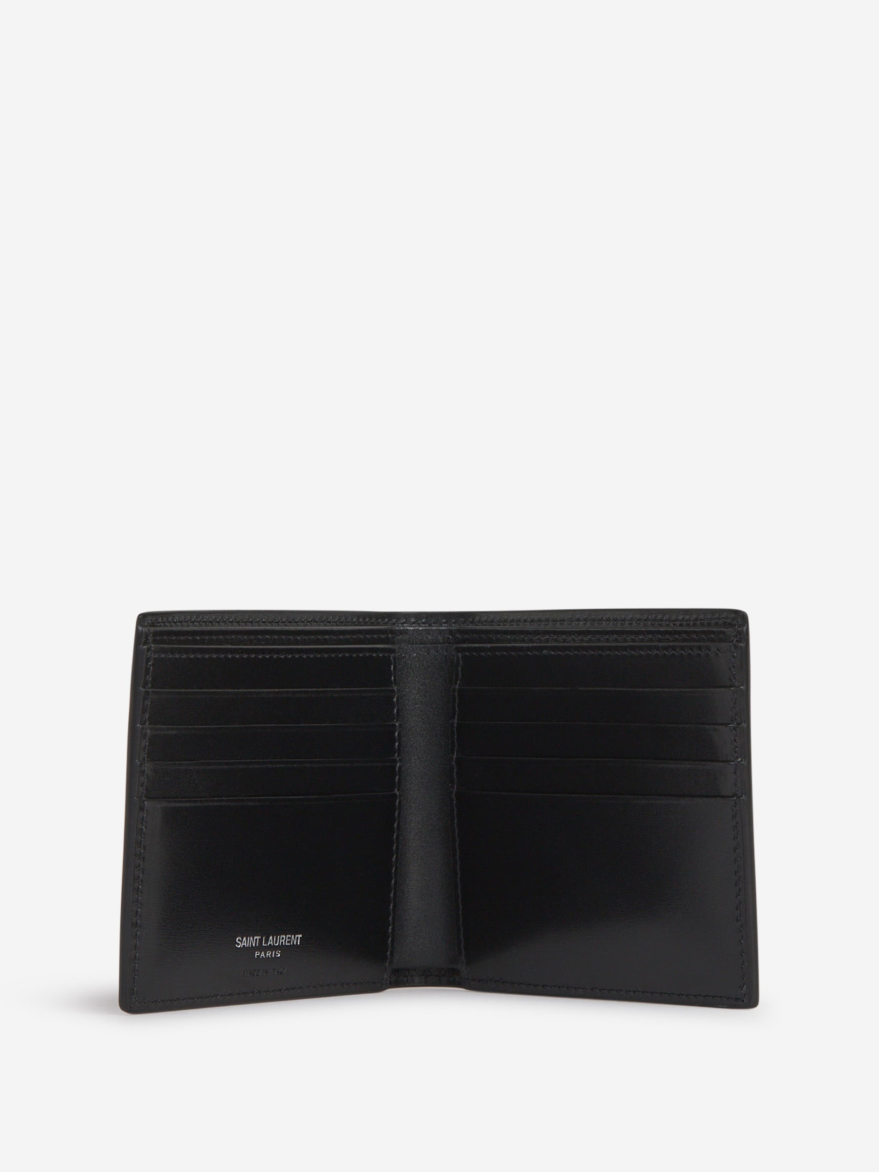 LOGO LEATHER WALLET - 5