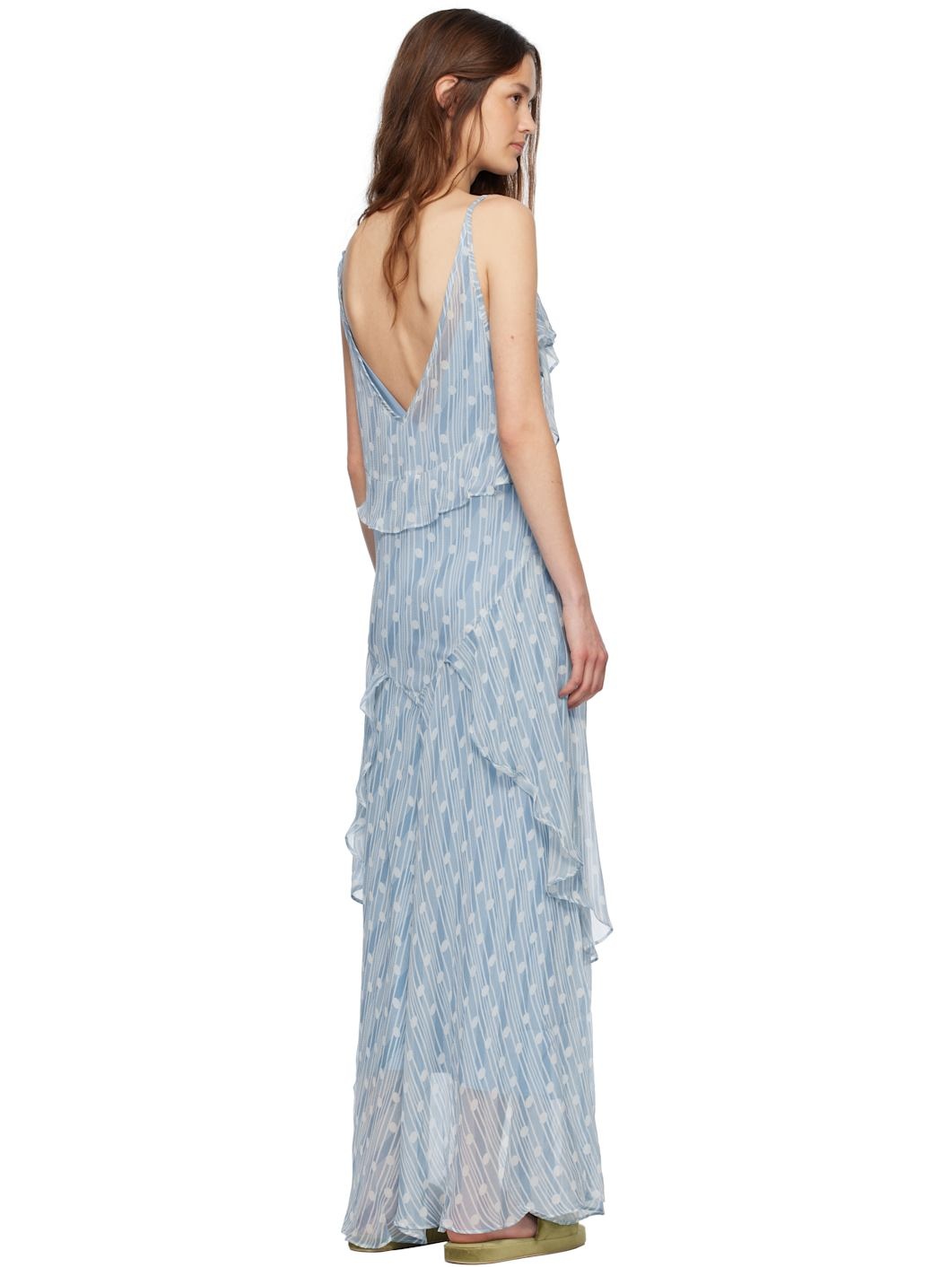 Blue Meridian Maxi Dress - 3