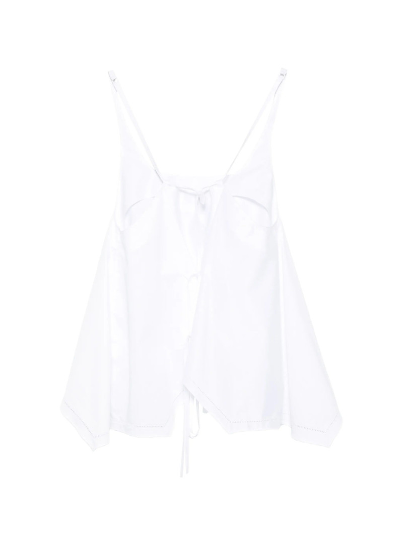 LOW CLASSIC Low Classic Flared Sleeveless Top outlook