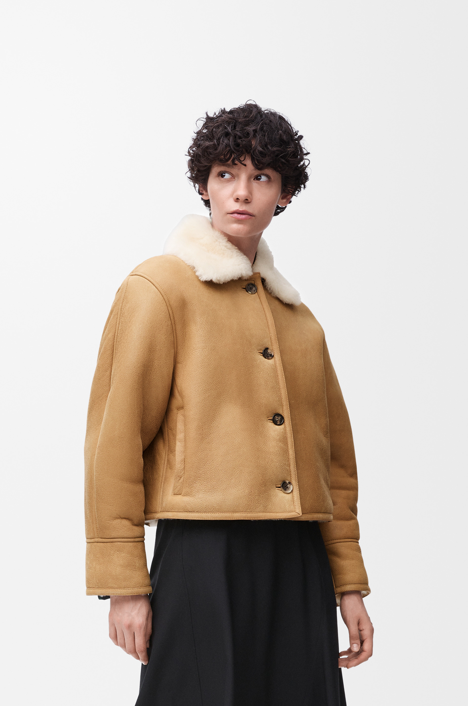Jacket in shearling - 3