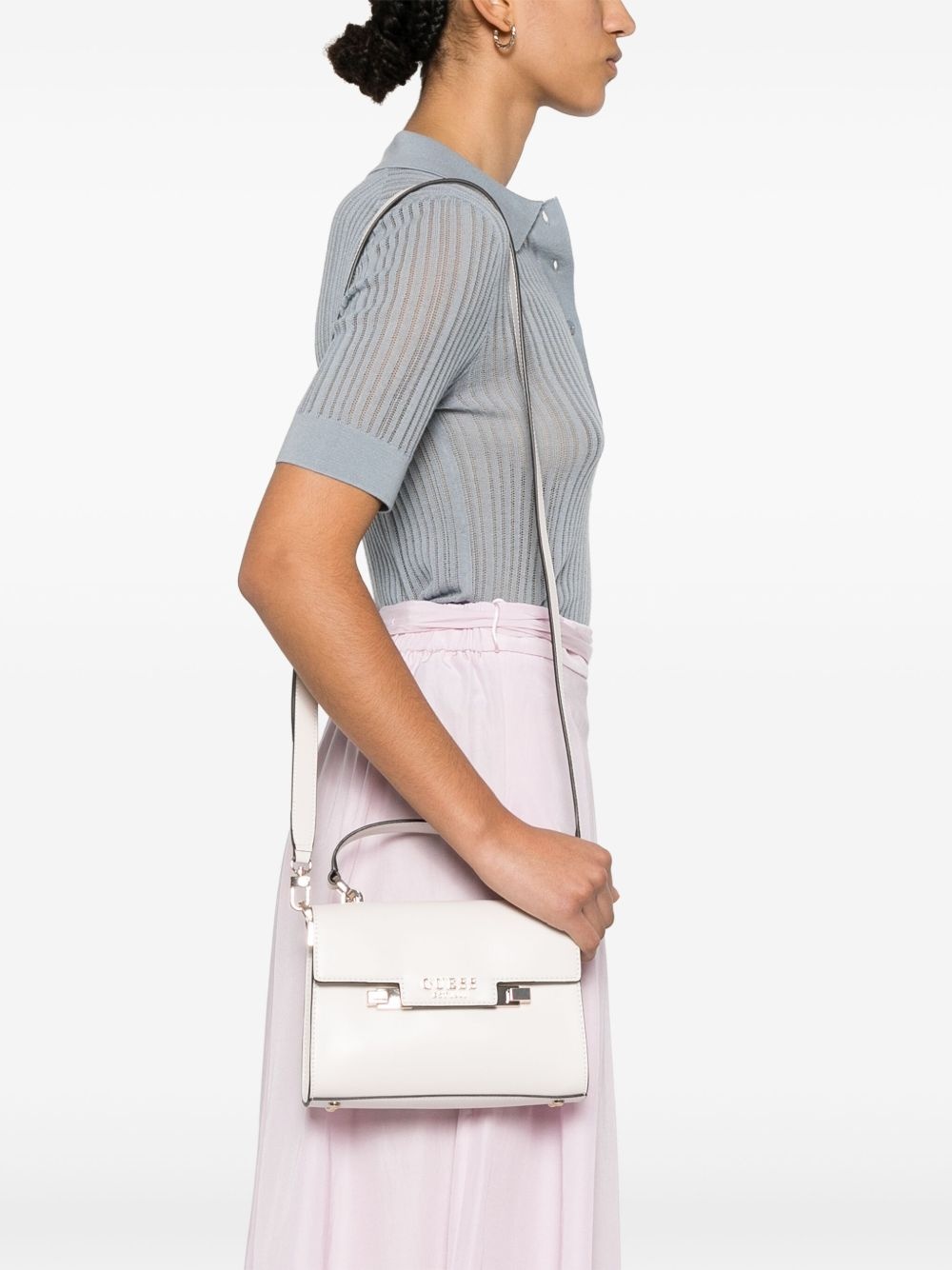 logo-lettering tote bag - 2