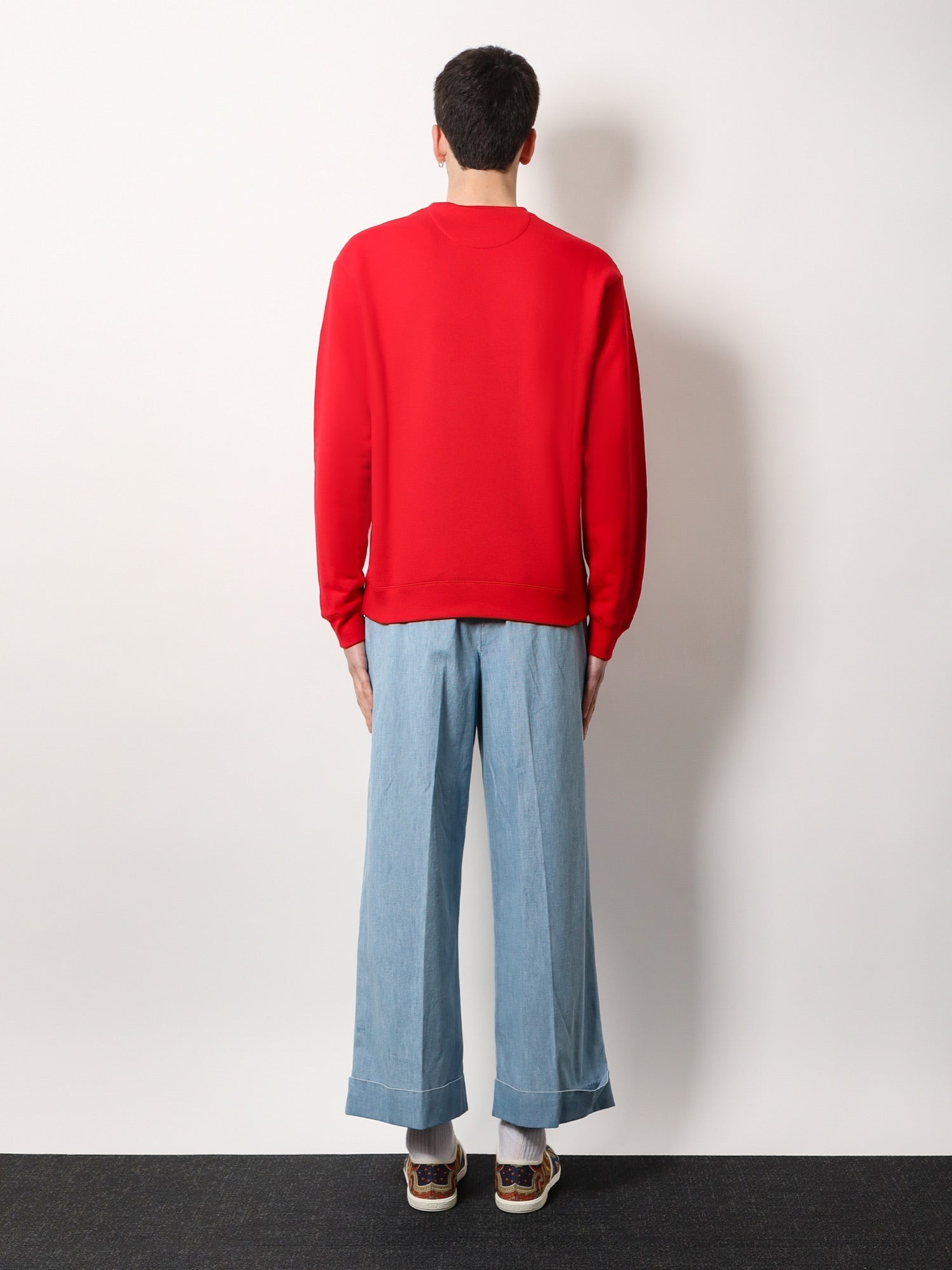 スウェット・トレーナー VALENTINO Cotton sweatshirt with frontal chez valentino Valentino Valentino Cotton Sweatshirt With Frontal Chez