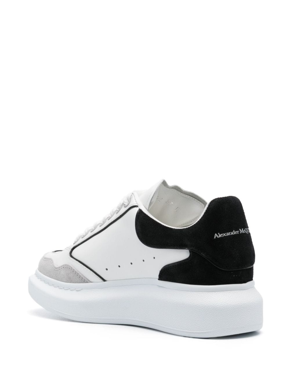 Oversize leather sneakers - 3